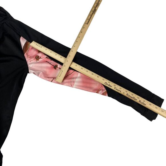 Oaktree Huntworth Women's XL Long-Sleeve Pink Camo 1/4 Zip Pullover Hoodie - Picture 4 of 14